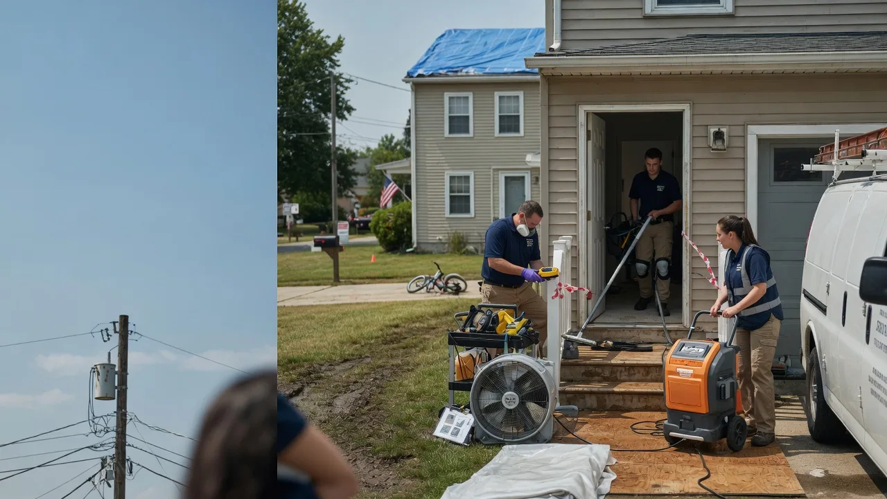 Water Damage Repair in Colcord, WV near me